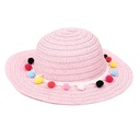 SOMBRERO CAPELINA INFANTIL CON POMPON