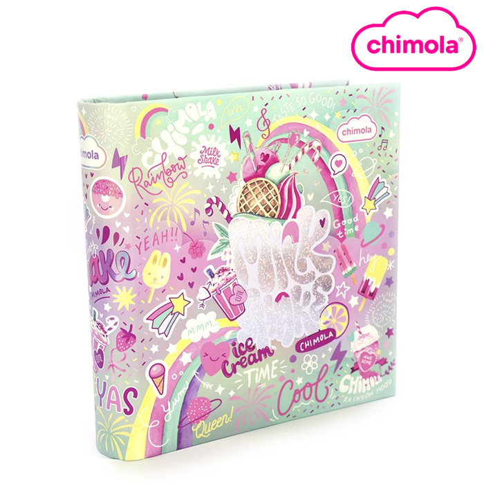 CARPETA 3 ANILLOS CARTONE MILKSHAKE CHIMOLA