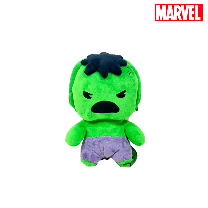 MOCHILA 11" PELUCHE HULK MARVEL