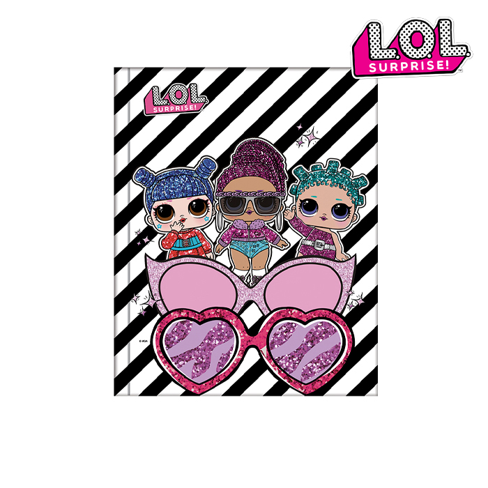 CUADERNO 19X24CM LOL MOOVING