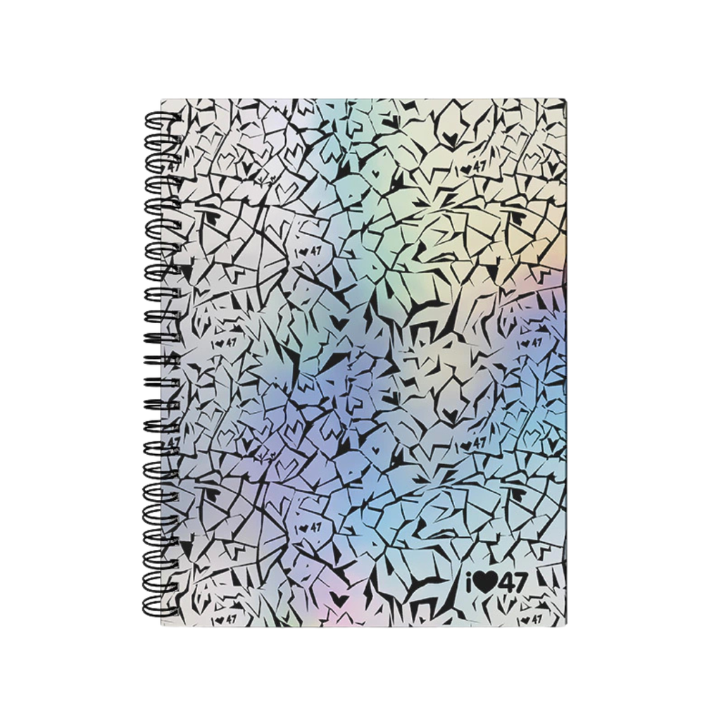 CUADERNO A4 TAPA DURA 120 HOJAS 47 STREET