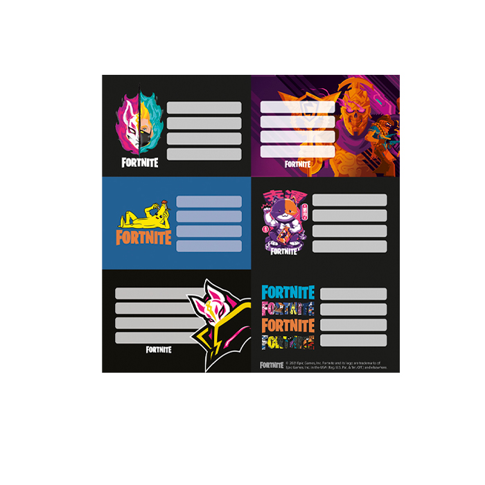 ETIQUETAS FORTNITE MOOVING