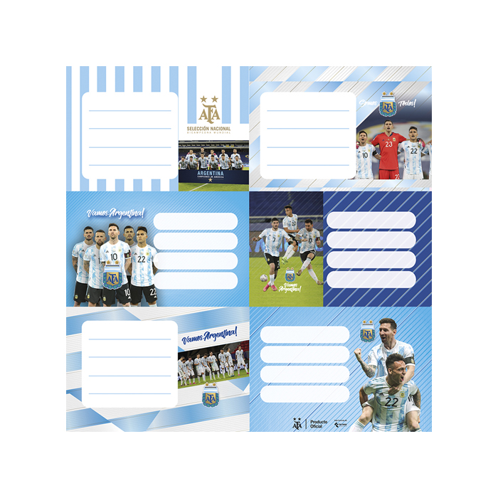 ETIQUETAS AFA SELECCION MOOVING