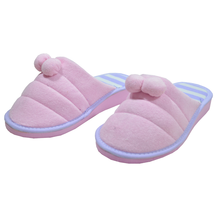 PANTUFLAS POMPONES 37-38