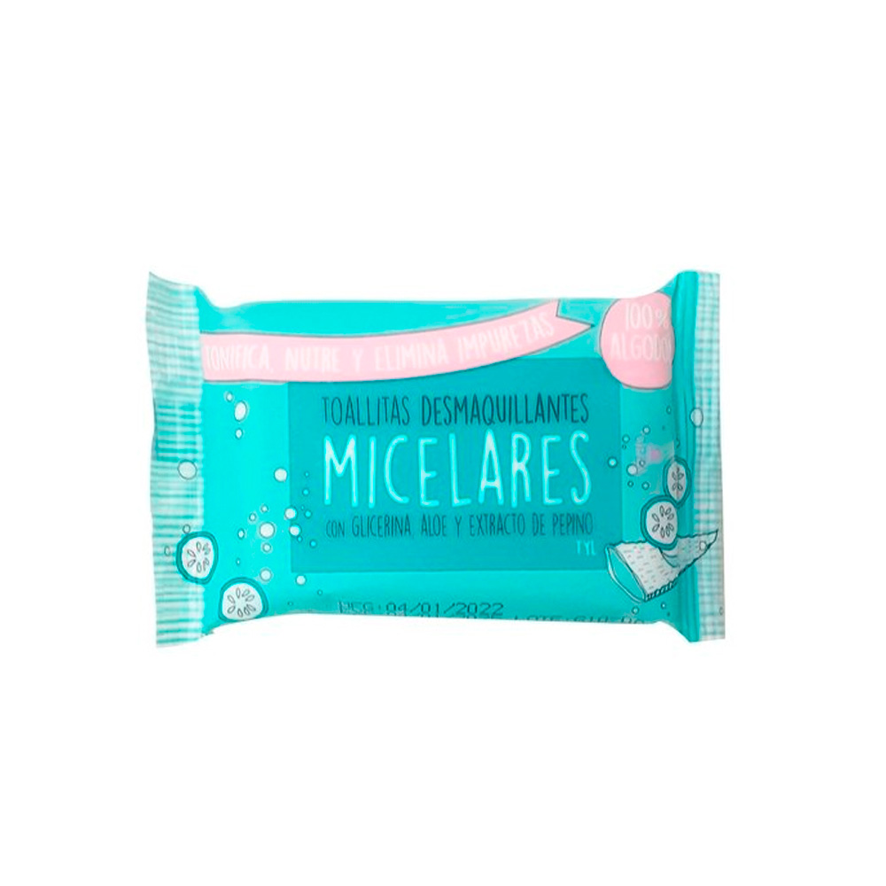 TOALLITAS DESMAQUILLANTES MICELAR TYL