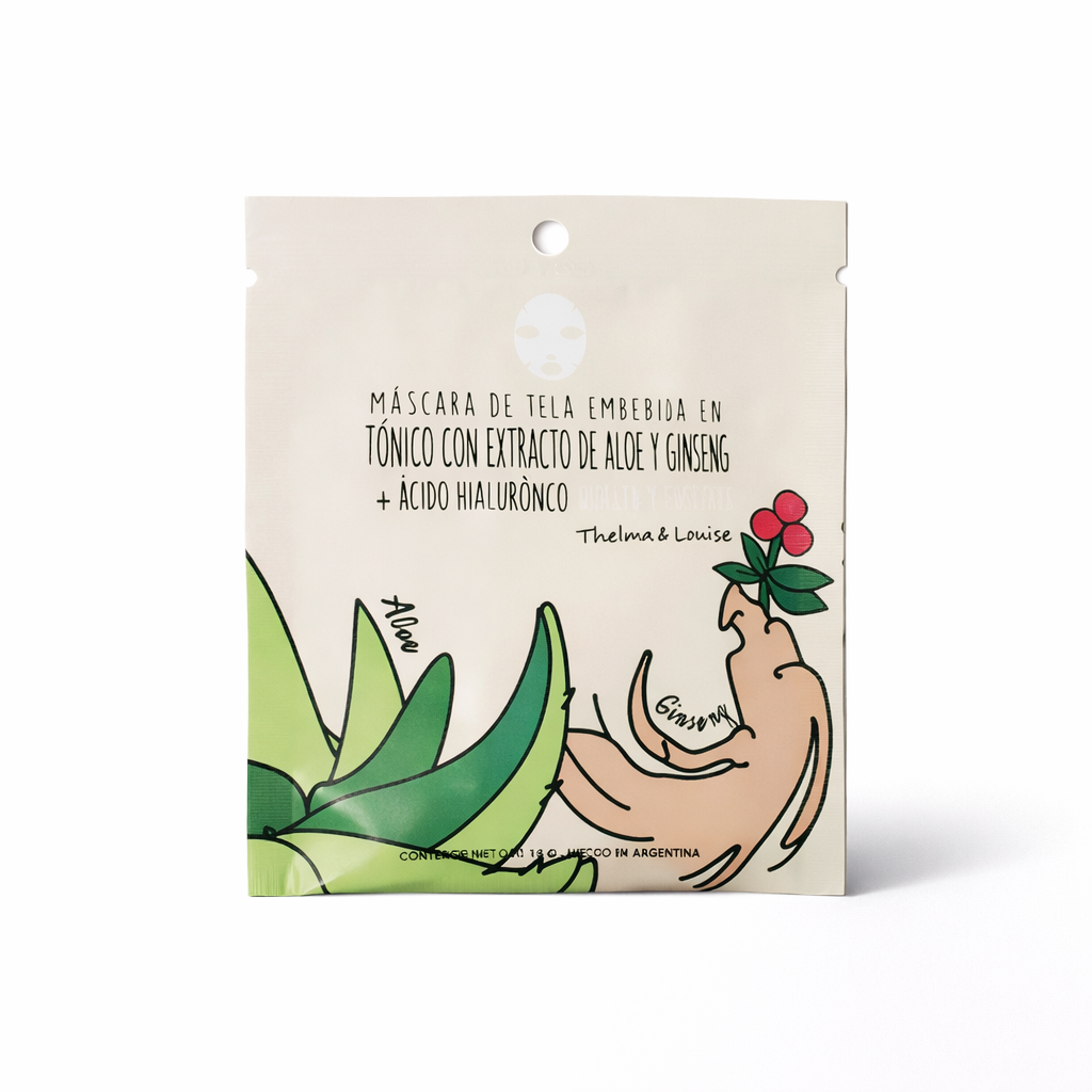 MASCARILLA FACIAL GINSENG Y ALOE TYL