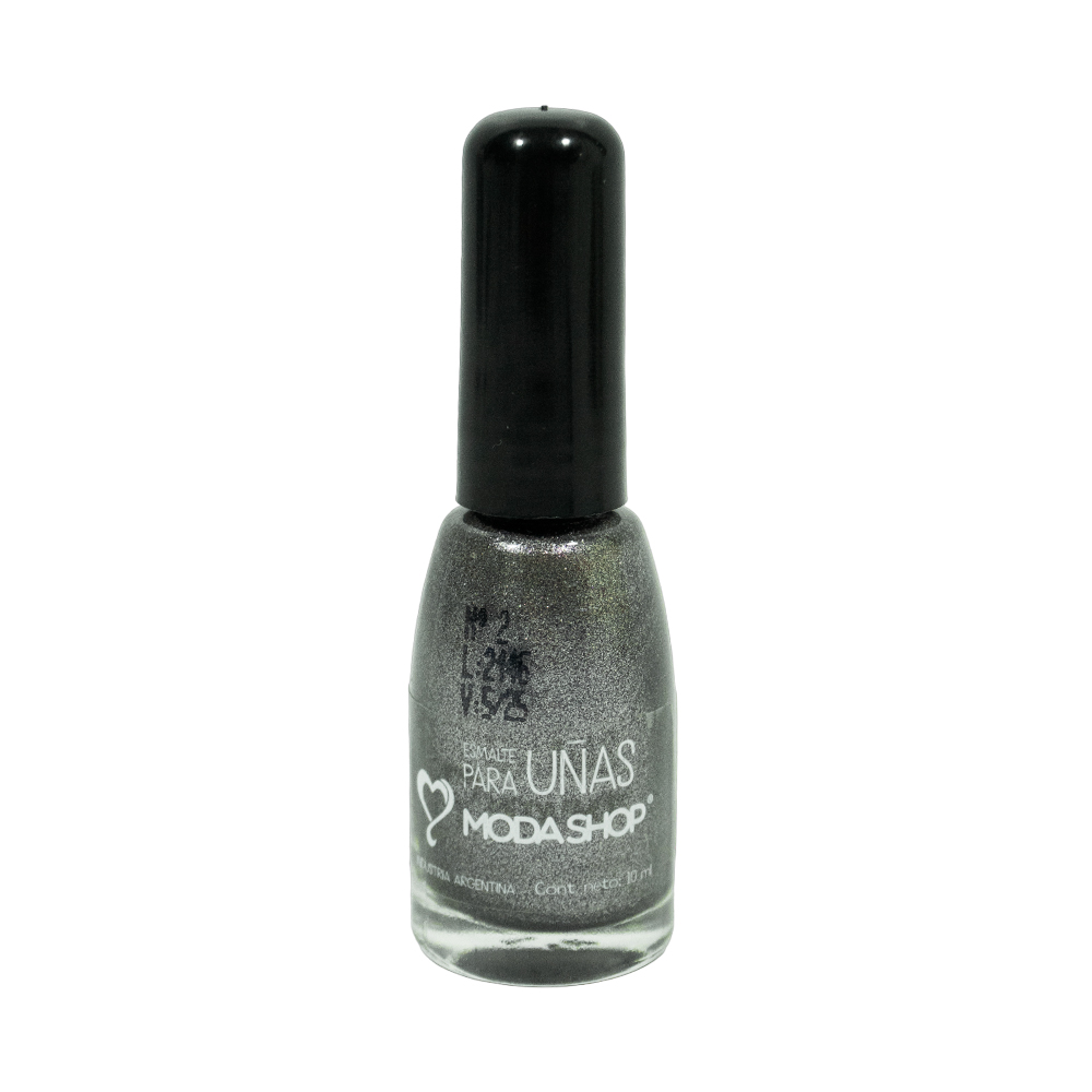 ESMALTE MODASHOP GRIS METALIZADO