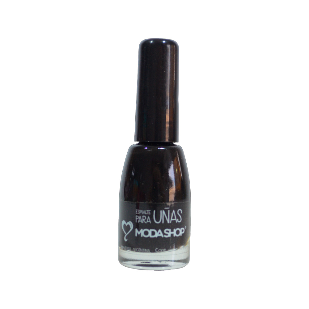 ESMALTE MODASHOP NEGRO EFECTO GEL