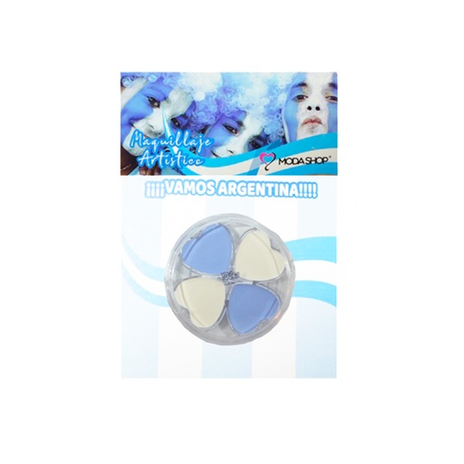 MAQUILLAJE ARTISTICO CORAZON ARGENTINA