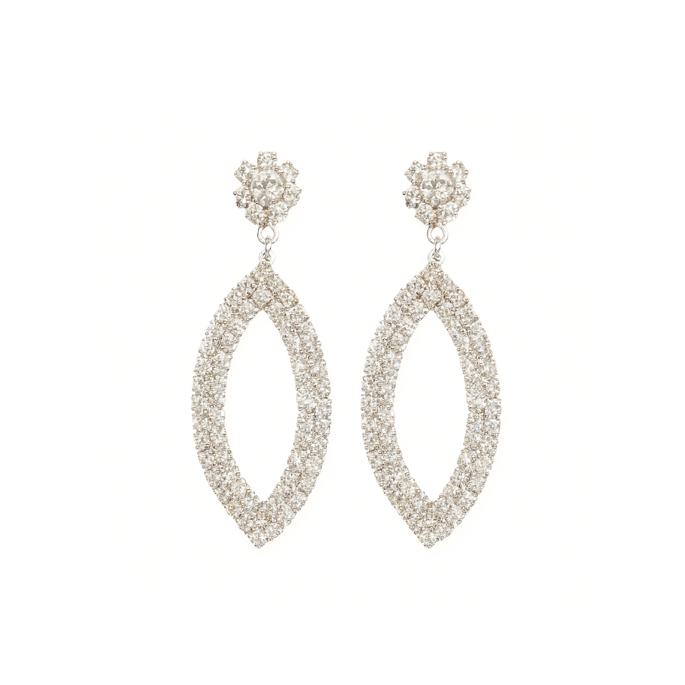 AROS COLGANTE CON STRASS