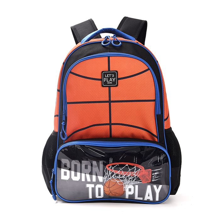 MOCHILA ESTAMPADA BASQUET 18"