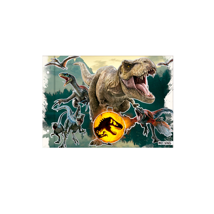 CARPETA Nº5 DIBUJO JURASSIC WORLD