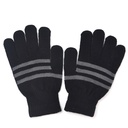 GUANTES DE HOMBRE CON DETALLE DE RAYAS