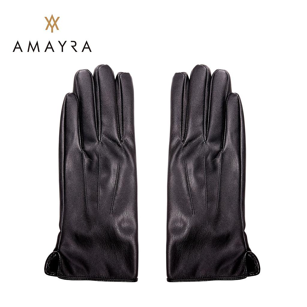 GUANTES AMAYRA DE CUERINA CON INTERIOR GAMUZADO