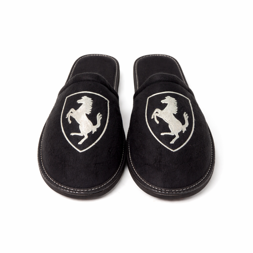 PANTUFLAS LOGO FERRARI TALLE 41 | 42
