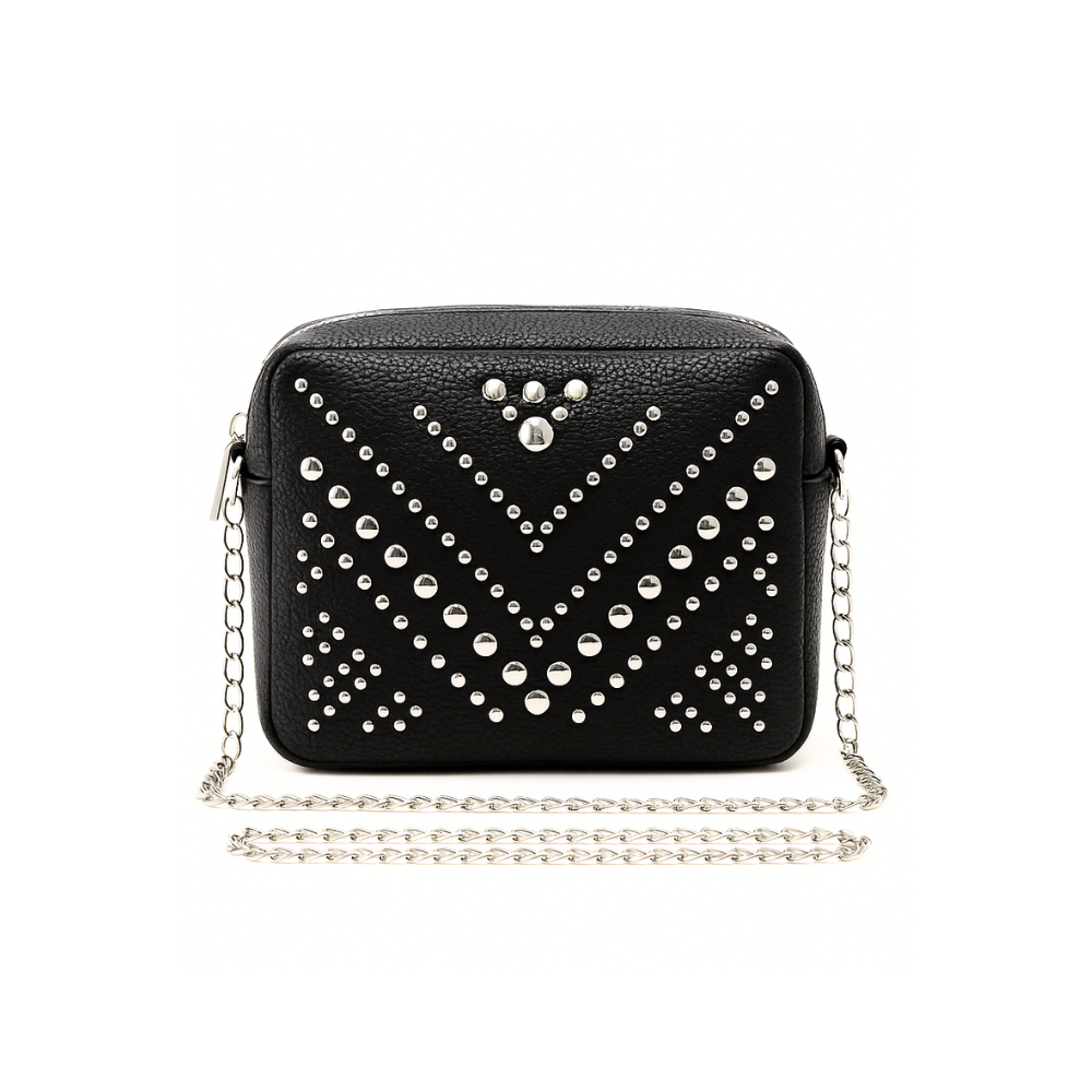 BANDOLERA CUADRADA CON TACHAS