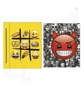 CARPETA NRO 3 CARTONE CON CORDON EMOJI