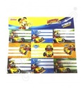 ETIQUETAS POR 9 UNIDADES MICKEY MOUSE