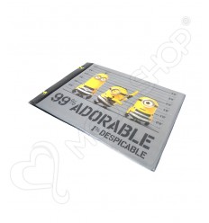 CARPETA PVC NRO 5 CON CORDON PVC MINIONS