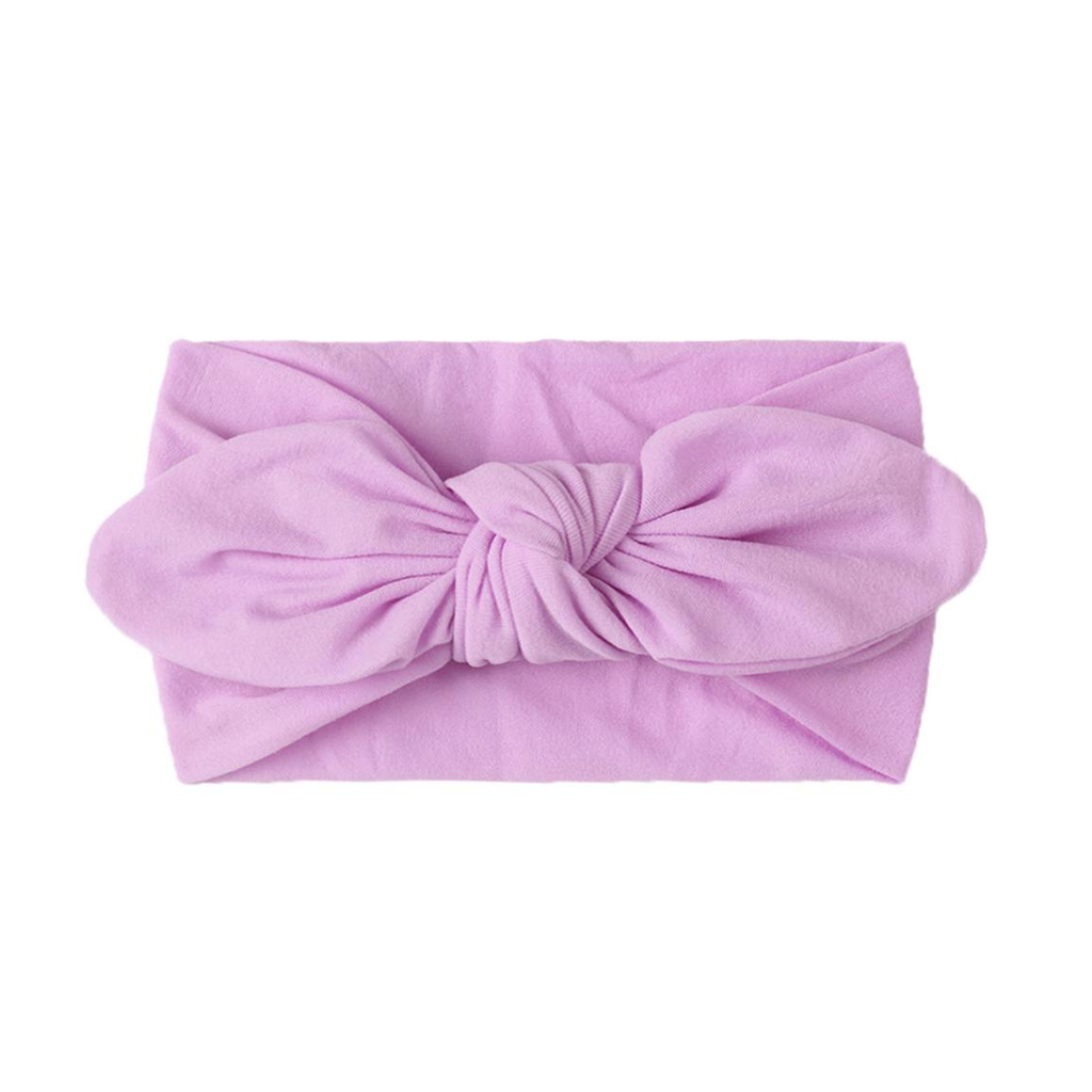 VINCHA MODAL CON NUDO FRONTAL LISA