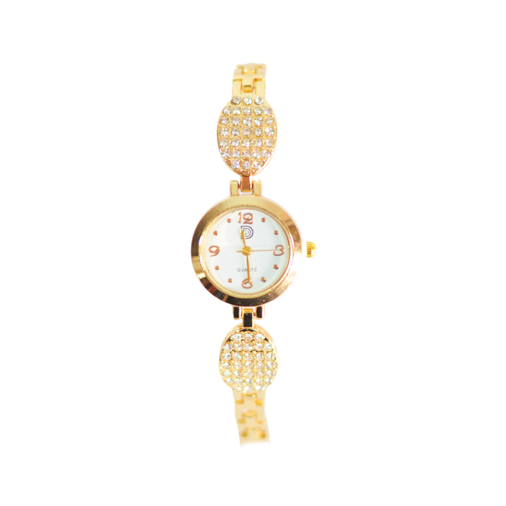 RELOJ MALLA METALICA C/ STRASS