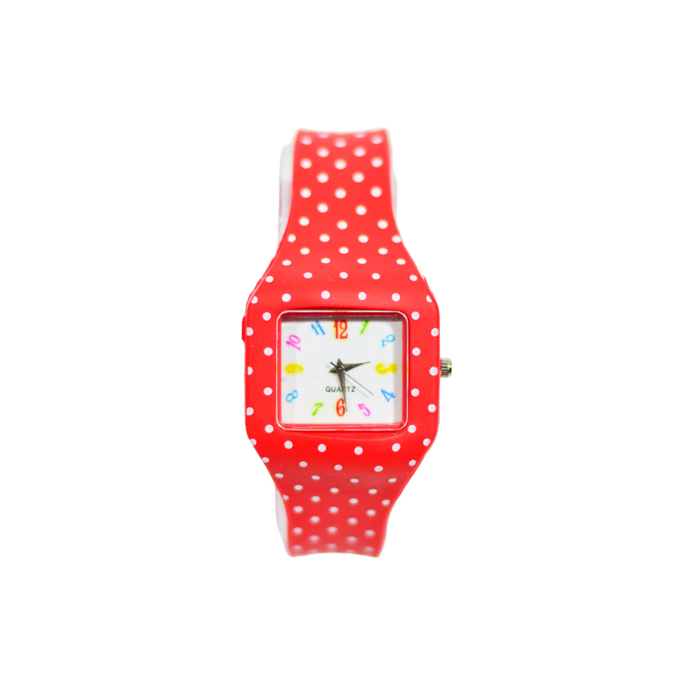 RELOJ MALLA SILICONA CUADRADO