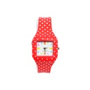 RELOJ MALLA SILICONA CUADRADO