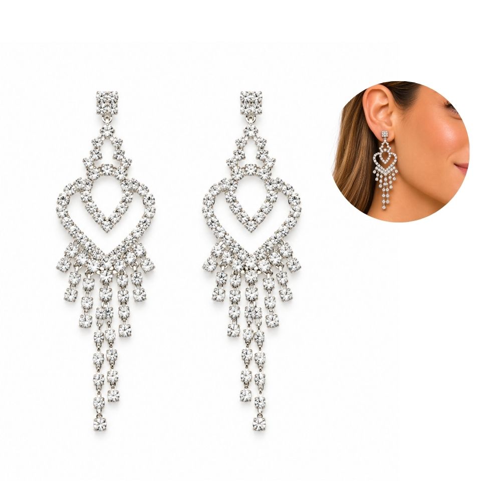 AROS COLGANTE CON STRASS