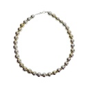 COLLAR ESFERAS METALIZADAS