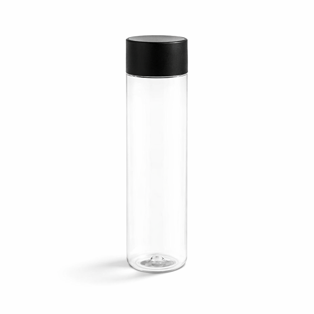 BOTELLA PLASTICA TRANSPARENTE GEO