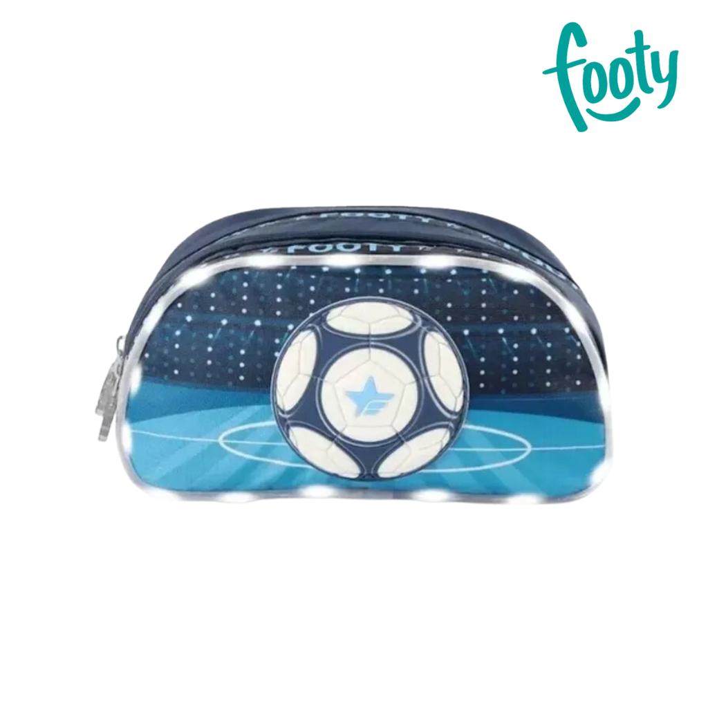 CARTUCHERA LUZ LED FUTBOL FOOTY