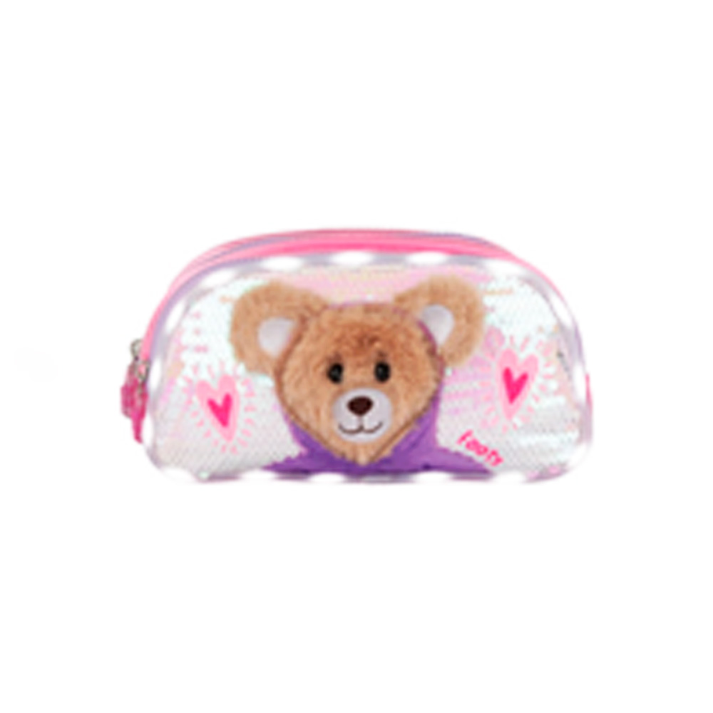 CARTUCHERA CON LED TEDDY