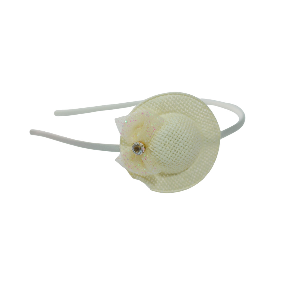 VINCHA CON APLIQUE CAPELINA