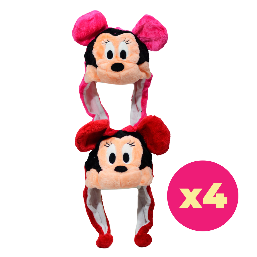 COMBO GORRO INFANTIL MICKEY MOUSE X4