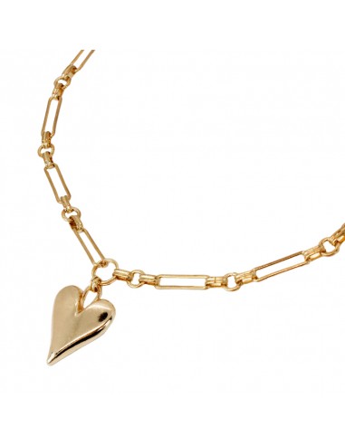 COLLAR CORAZON DORADO