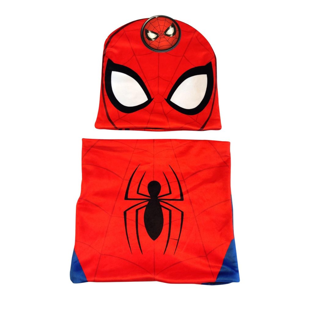 CONJUNTO GORRA Y CUELLO SPIDERMAN