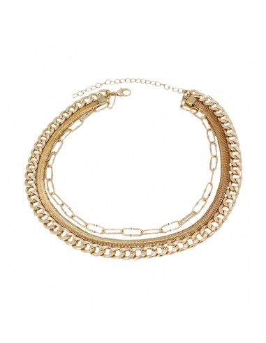 COLLAR TRIPLE CADENA