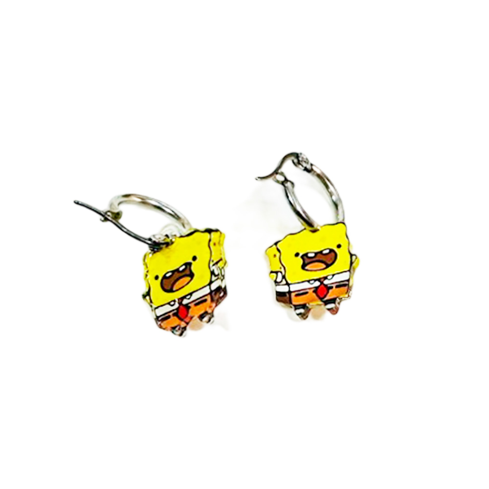 AROS CON DIJE ACRILICO BOB ESPONJA