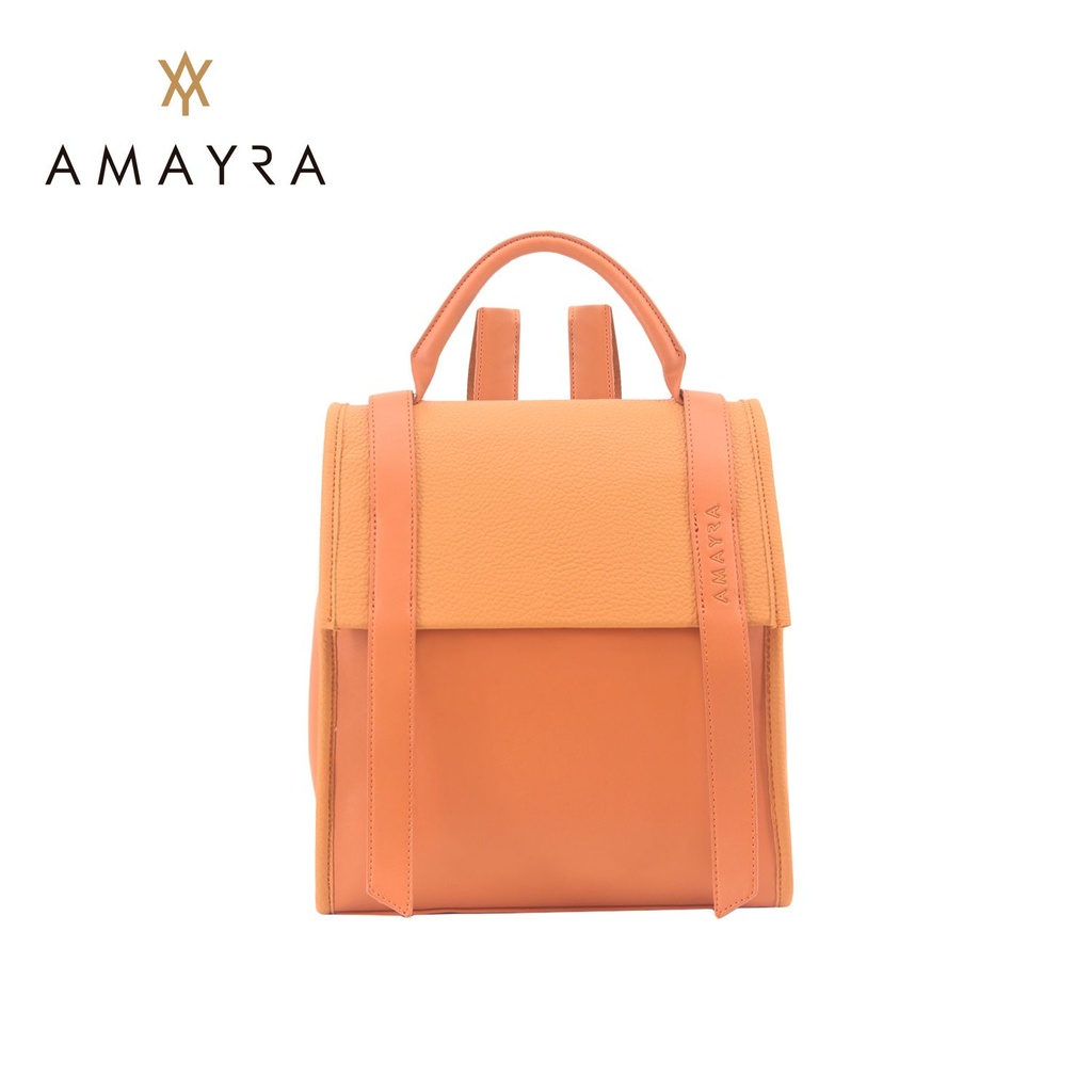 MOCHILA AMAYRA COLOR NARANJA