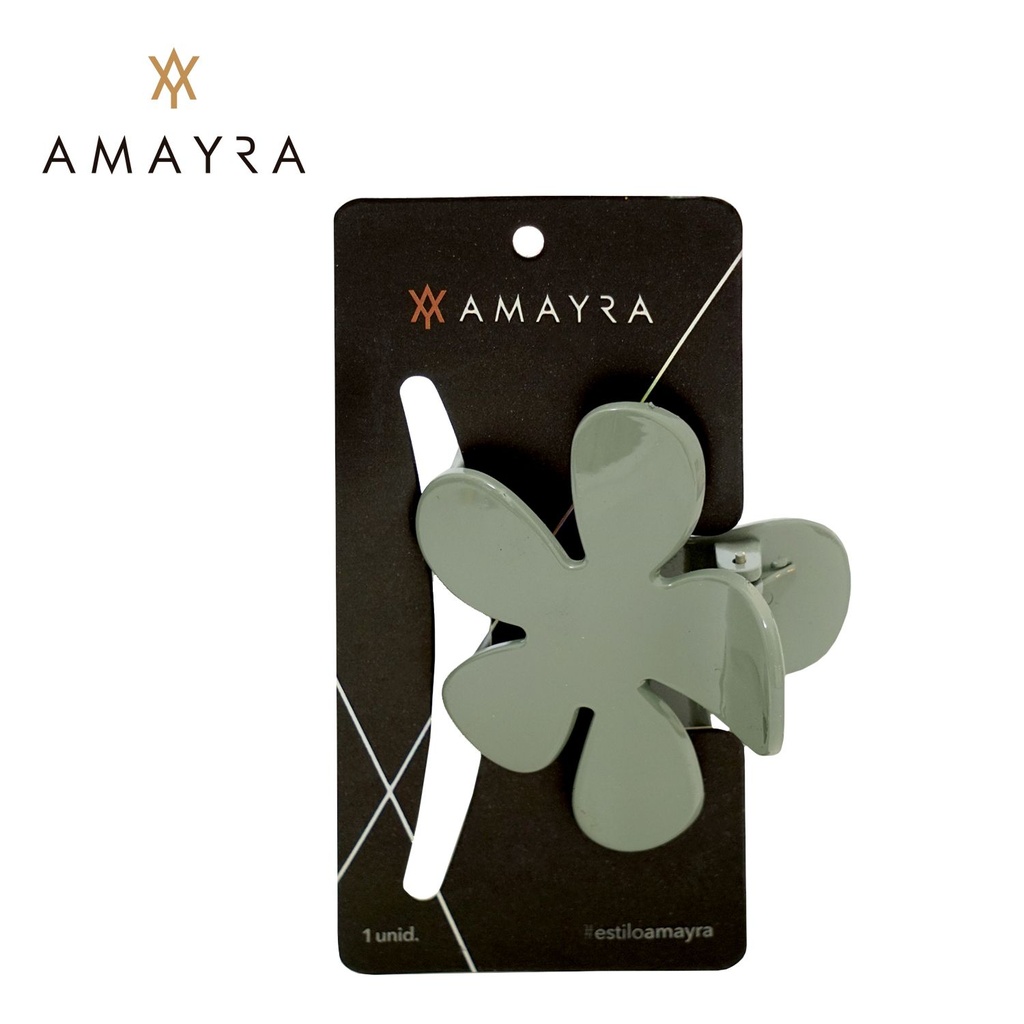 BROCHE CON FORMA DE FLOR PARA PELO AMAYRA