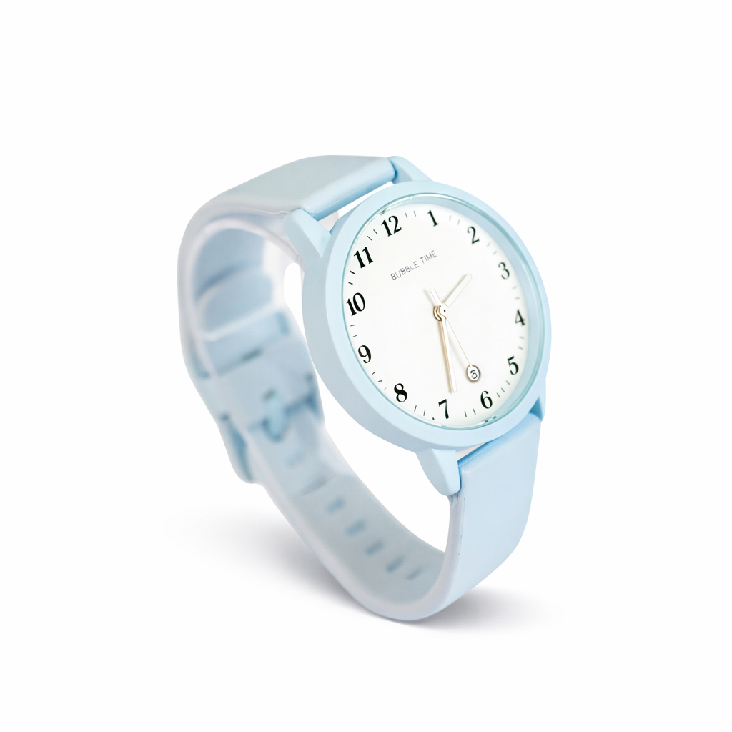 RELOJ CIRCULAR MALLA SILICONA