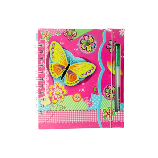 CUADERNO MARIPOSA Y PALTA