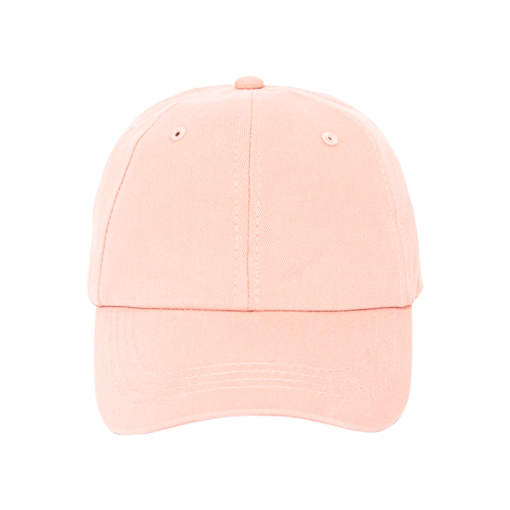 GORRA DE TELA LISA UNISEX AJUSTABLE