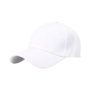 GORRA DE TELA LISA UNISEX AJUSTABLE