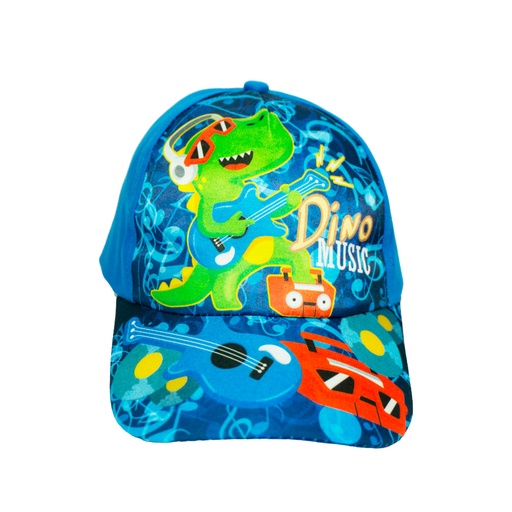 GORRA DE NIÑO CAMIONETA Y DINOSAURIO