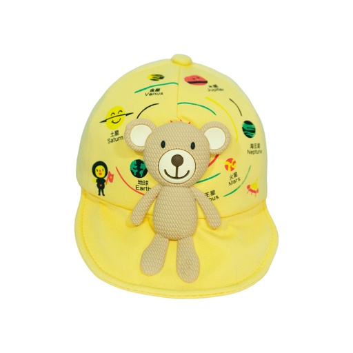 GORRA INFANTIL CON APLIQUE DE OSITO