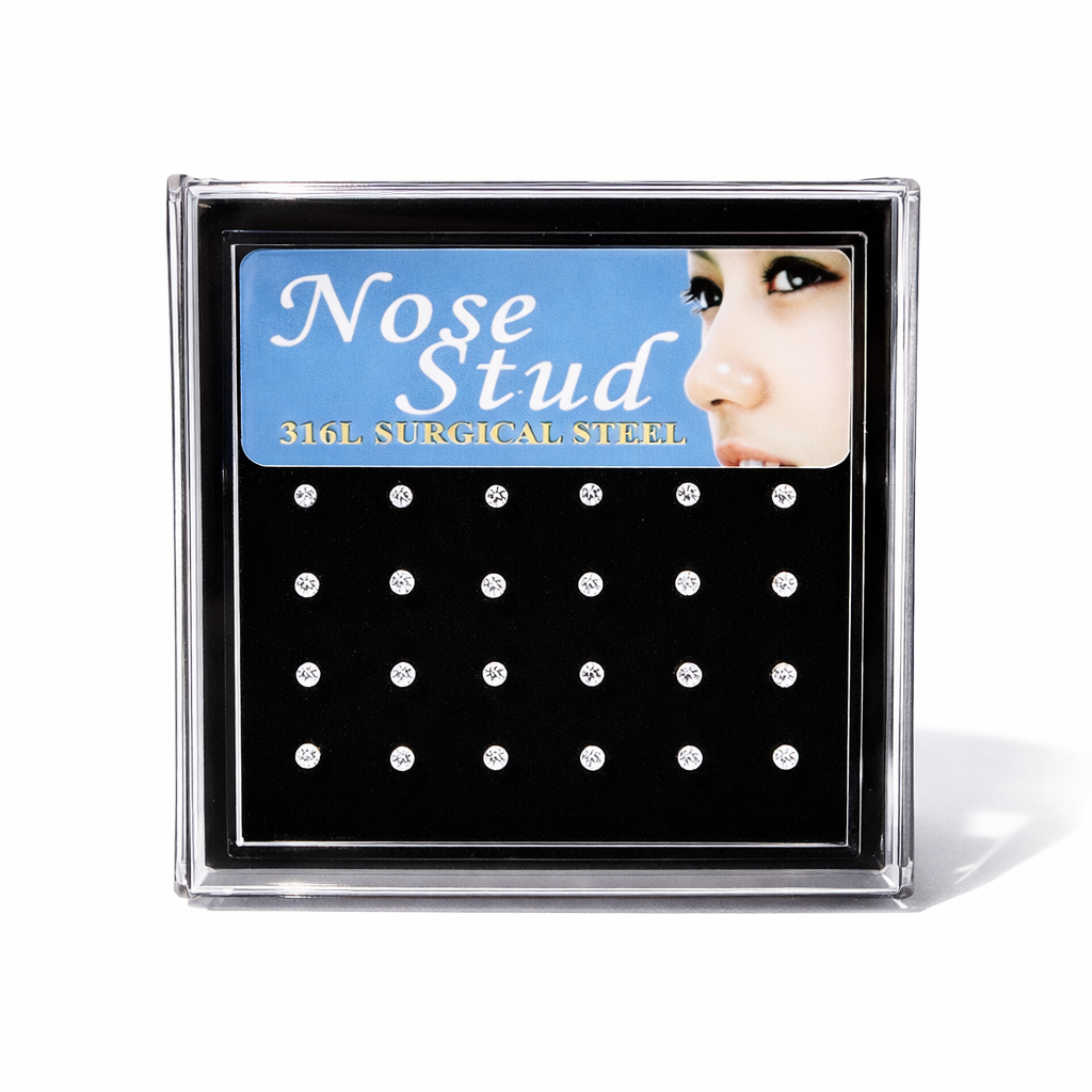PIERCING BLANCO DE NARIZ