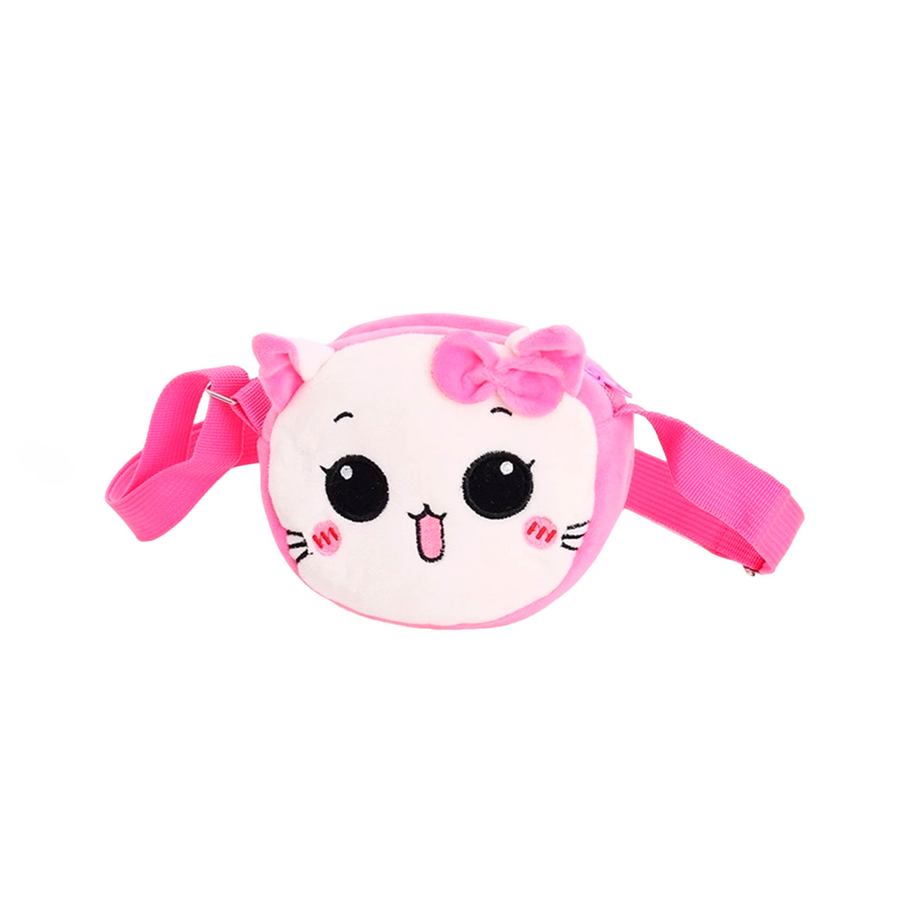 CARTERA DE PELUCHE INFANTIL DE  ANIMALES