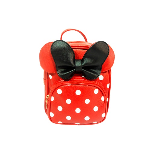 MOCHILA MINNIE INFANTIL CON BOLSILLO FRONTAL