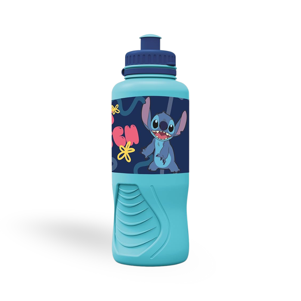 BOTELLA CON PICO BEBEDOR LILO & STITCH